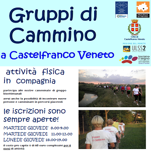 Immagine per Gruppi di cammino a Castelfranco Veneto
