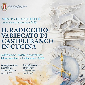 Immagine per Mostra di acquerelli partecipanti concorso 2018 "Il radicchio variegato di Castelfranco in...