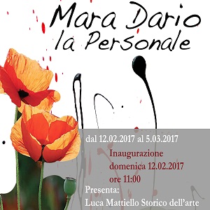 Immagine per "Mara Dario la Personale - Floreale Gestuale" opere di Mara Dario