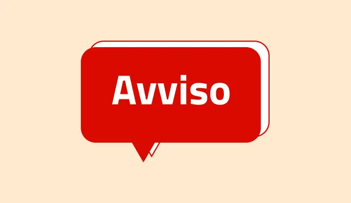 avviso immagine