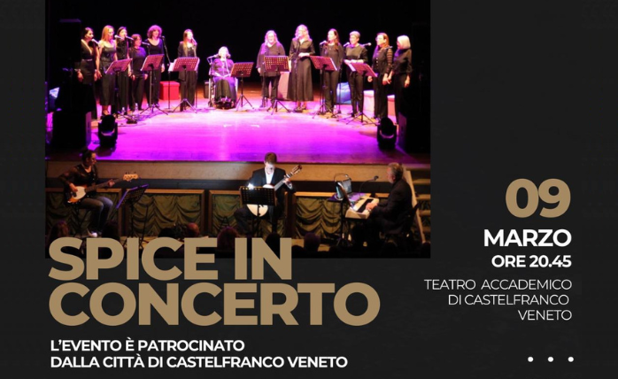 Concerto Spice 9.3.26 – Copertina