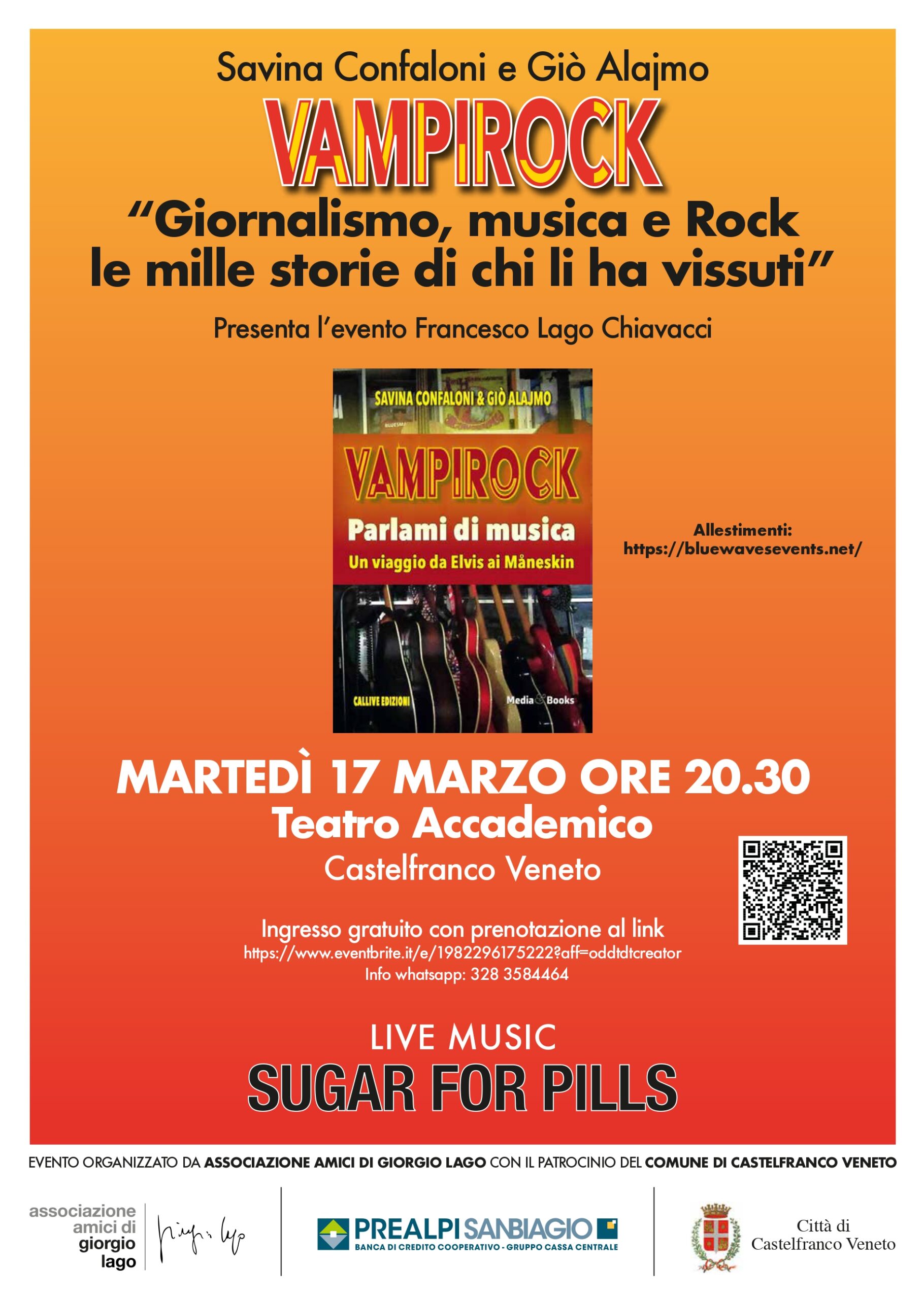 Vampirock evento 17 marzo