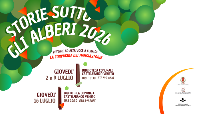 Storie sotto gli alberi 2026 banner